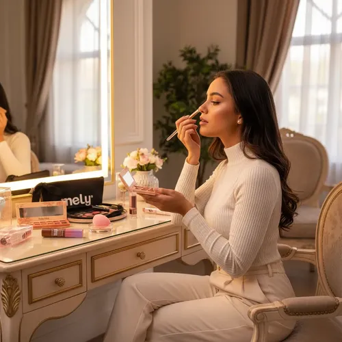 Kit De Belleza Con Paleta Brochas Y Accesorios