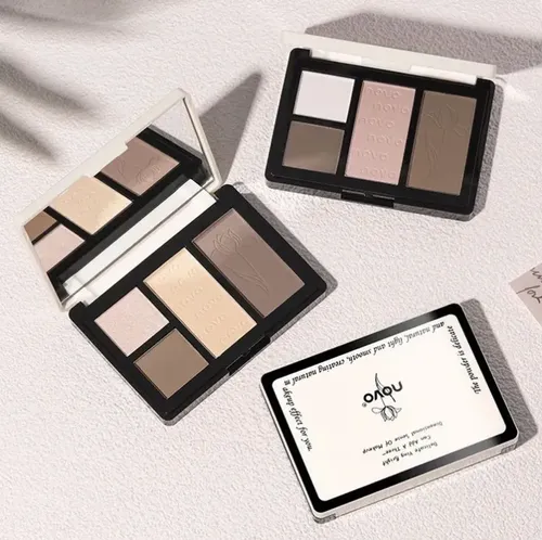 Paleta De Contorno Y Iluminadores Maquillaje Coreano Novo