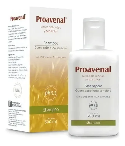 Shampoo Proavenal Hidratante Piel Sensible Delicada 300 Ml
