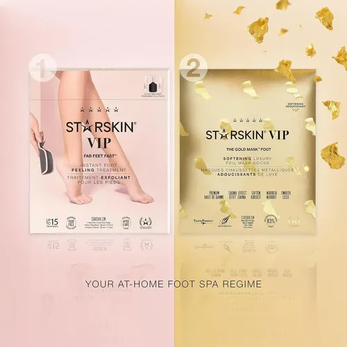 Starskin Fab Feet Fast Kit: Exfoliante+lima+crema