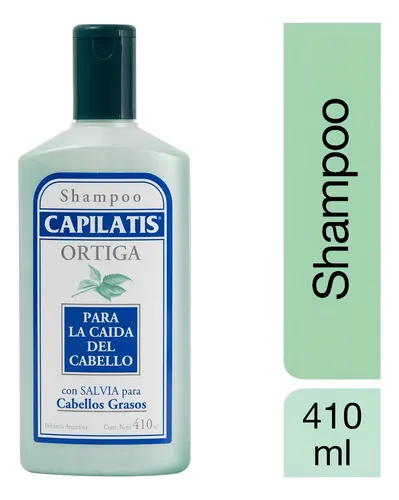 Shampoo Capilatis Caída Pelo Graso Ortiga Salvia 410 Ml