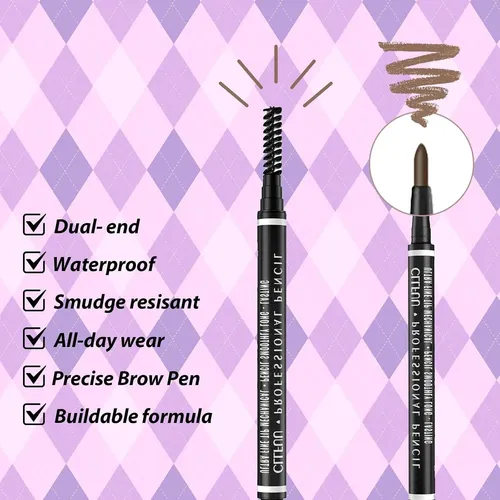 3 Lapiceros Para Cejas Para Mujer, Lápiz Fino Para Cejas