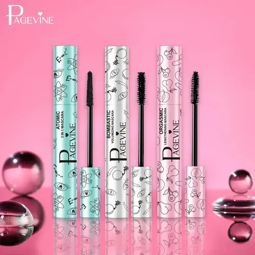 Set De 3 Rimel Volumen Rizo Waterproof Duradero