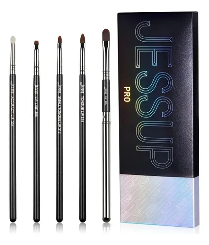 Jessup Kit, 5 Piezas, Pinceles Para Maquillaje De Labios, T3