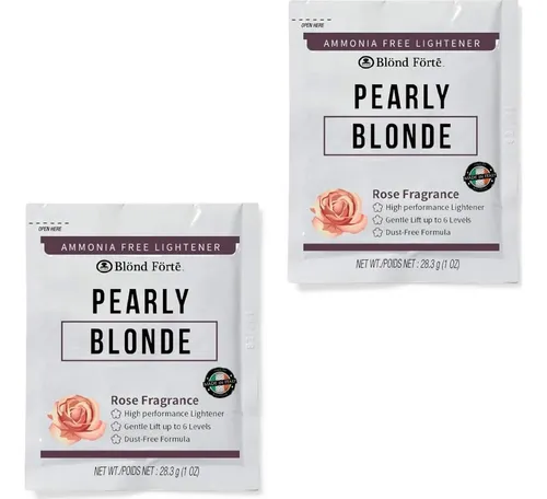 Kit De Decoloración Sin Amoníaco Blond Forte 20 Volumen