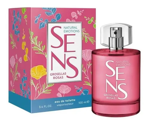 Sens Natural Emotions Grosellas Rosas Perfume Mujer Edt 100
