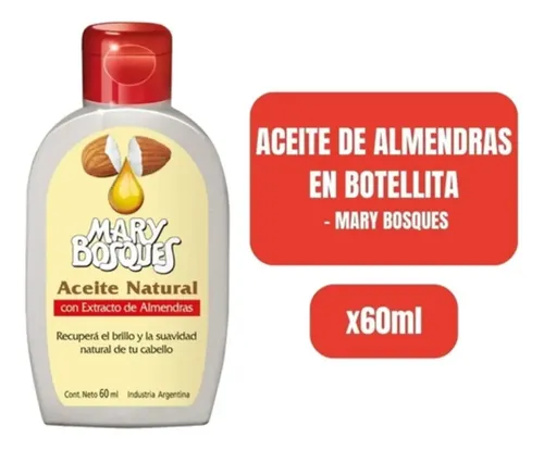 Mary Bosques Aceite Natural Capilar Mary Bosques Caja X6u