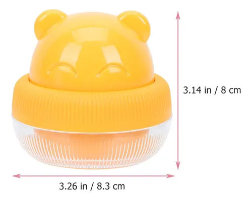 Esponja De Maquillaje Con Forma De Oso, Forma De Oso, Caja D