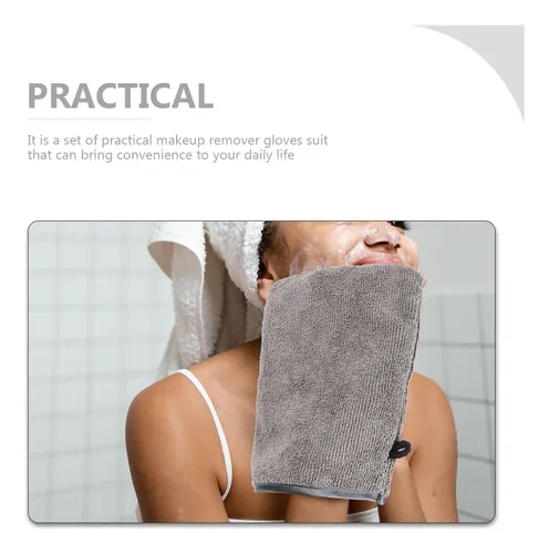 Desmaquillantes Portátiles, Prácticos Guantes De Maquillaje,