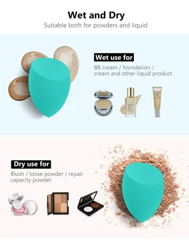 Innogear Esponja De Maquillaje, 10 Esponjas De Maquillaje Ju