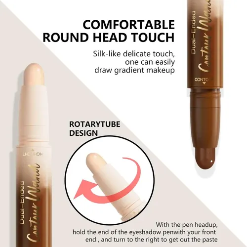 Stick De Contorno Iatmomod 2 Piezas Resistente Al Agua Bronc