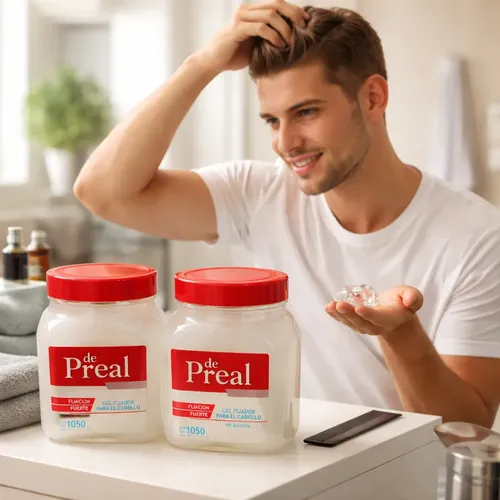 Gel Preal Extra Fijacion Pack Por 2 Unidades
