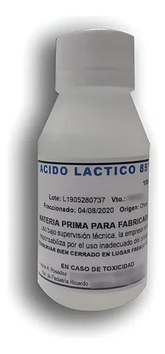Acido Lactico 500grs