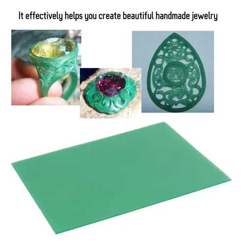Cera Verde Modelado Profesional Para Joyas 1 2mm