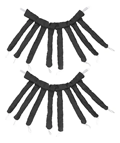 Diadema Rizadora De Pelo Resistente Al Calor, 2 Unidades, Pa