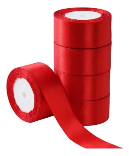O.o 5 Rollos De Listón De Regalo De 4 Cm, Decoración De 0.5