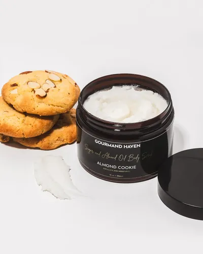 Exfoliante Corporal Gourmand Haven Azúcar Almendra 355ml