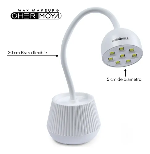 Cabina Lámpara Inalámbrica Flor Uv/led Softgel 18w