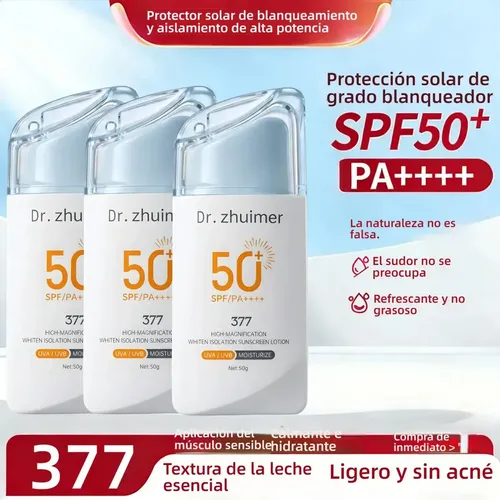 Shi* Botellas De Crema Blanqueadora De Protección Solar