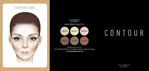 Contour Kit Elizabeth Mott Bronceador E Iluminador En Polvo