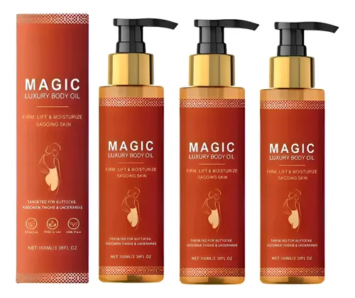 Óleo Corporal Hg Magic Luxury 300 Ml Para Pele Firme Qh 4310961871745