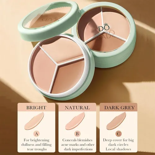 Paleta Correctores Tri-color Artística