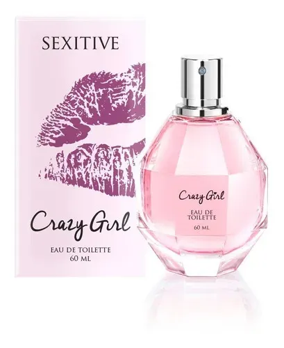 Perfume Crazy Girl Eau De Toilette Sexitive 60 mL Floral Feromonas