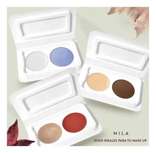Mila Pro Set Blush & Highlight Duo De Rubor E Iluminador 104 1041 – 01