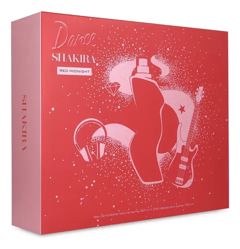 Shakira Red Midnight 80 Ml.+ Deo. Set