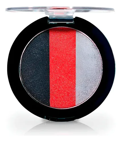Paleta De Sombras Vegano Trio Faces Natura Ojos