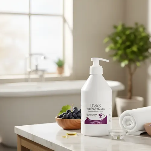 Uvas Cosmeticos – Kit Facial Y Corporal Premiun  –