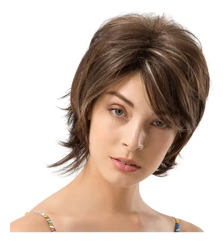 Pelucas Y Flequillo De Cosplay De Pelo Humano De Capas
