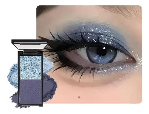 Paleta De Sombras Dual Matte Icy Blue Smoky Violet 02