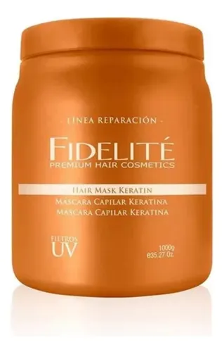 Kit Mascara Fidelite Keratina Linea Reparacion 1kg + 270gr