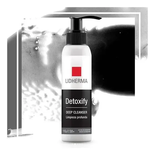 Detoxify Deep Cleanser Gel Jabonoso De Limpieza Lidherma