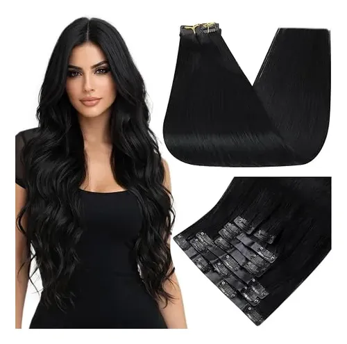 Extensiones Clip Cabello Humano Remy Full Shine Lacio