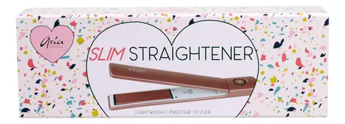 Plancha Alisadora De Pelo Aria Beauty Slim De Doble Voltaje