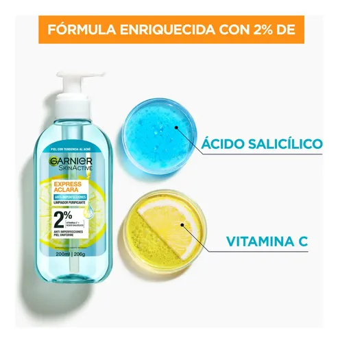 Gel de Limpieza Anti Imperfecciones Garnier 200 ml
