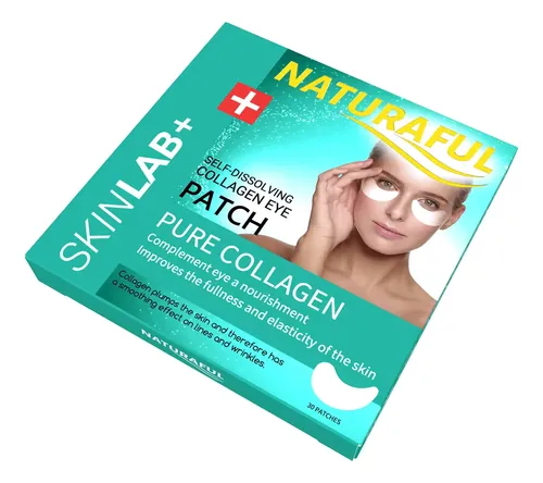 Parche De Colageno Facial Naturaful Disolvible X 6 Unidades