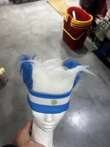 Vincha Argentina Con Pelo