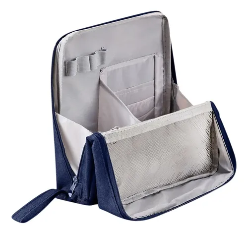 Bolsa De Maquillaje De Pie, Bolsa De Aseo Impermeable De Gra