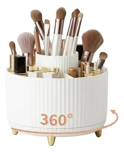 Organizador Giratorio Maquillaje 360° Cosméticos Skincare