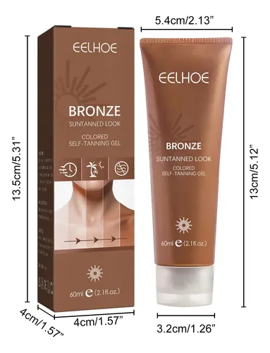 Loción Autobronceadora Eelhoe Para Un Brillo Bronceado Unifo