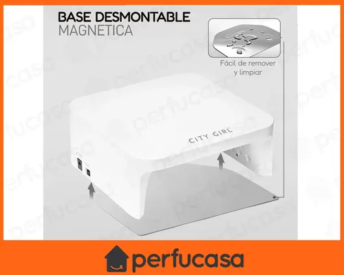 Cabina Inalambrica H10 Uñas City Girl Uv Led 72w Profesional