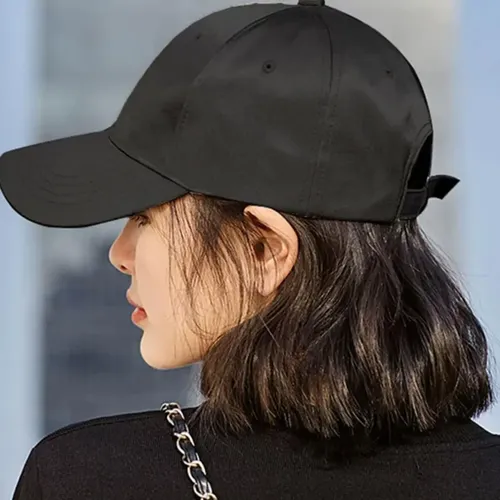 Mf Gorra De Béisbol Con Peluca Y Extensiones