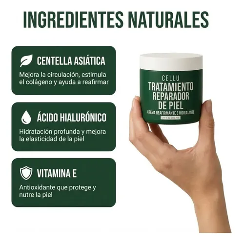 Cellu Crema Para Celulitis-flacidez Firmeza X 210ml Centella