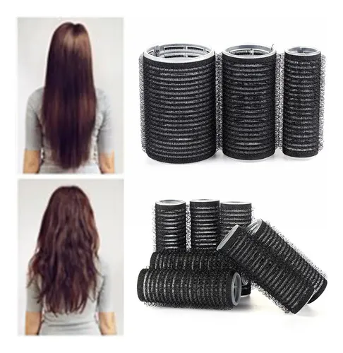 Rulos Autoadherentes Para Cabello Diy