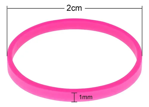 2000 Minibandas Elásticas Para El Cabello, Multicolor, Para