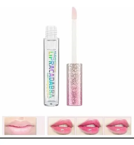 Brillo Labial Kleancolor Madly Matte Lipgloss Voluminizador Rosa