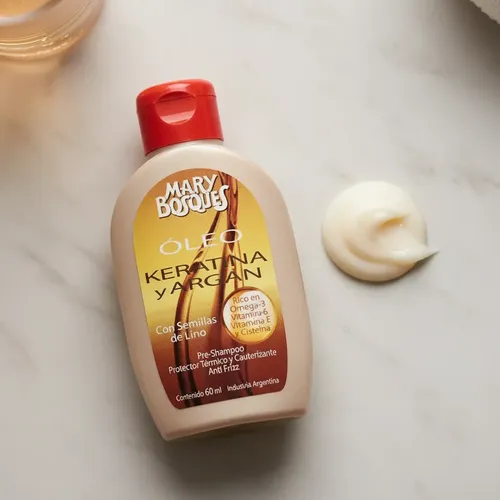 Mary Bosques Oleo Keratina Y Argan Protector Termico X60ml